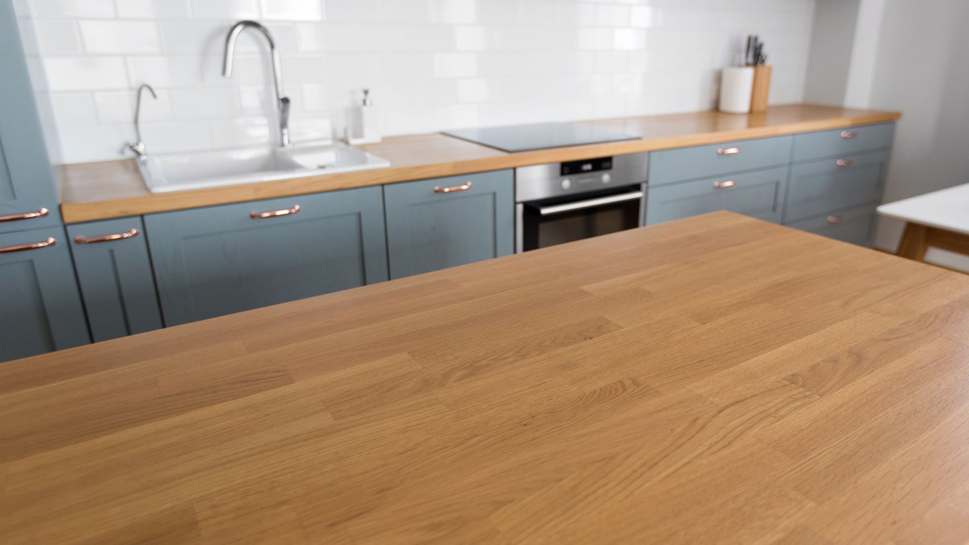 Bamboo countertop from Totally Bamboo - ecologically friendly counter tops